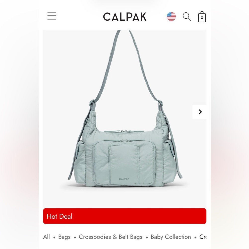 Calpak crossbody diaper bag